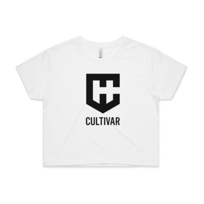 CULTIVAR Crop Tee | Black Logo Thumbnail